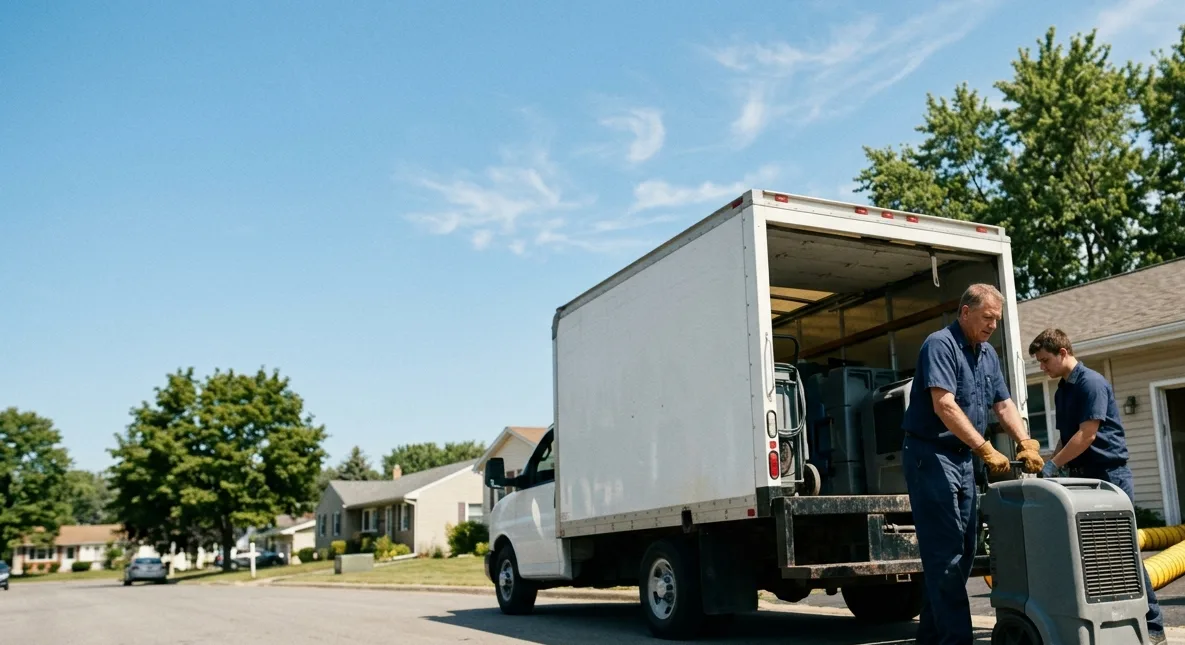 Water Damage Cleanup in Wilkesville, OH near me